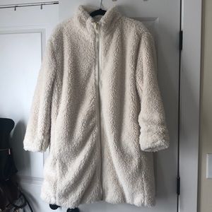 Gap Teddy Jacket in Cream